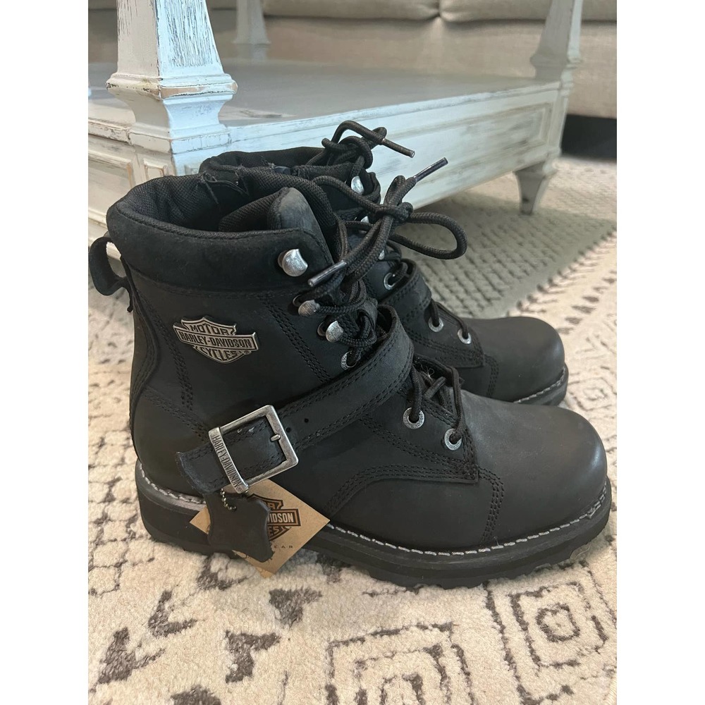 Harley Davidsons Biker Boots size9M